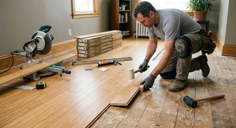 Bamboo Flooring Installation in Hagerstown, MD