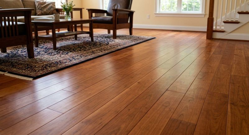Cherry Floor Installation in Hagerstown, MD
