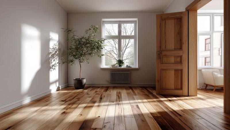 Dark Wood Floor Installation in Hagerstown, MD