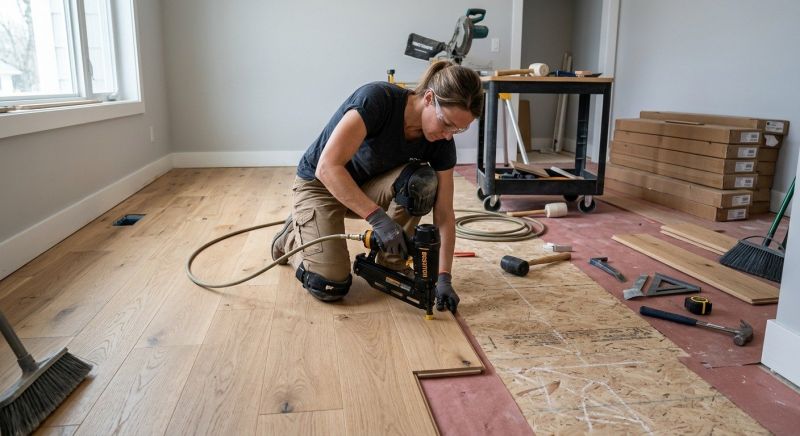 Hardwood Floor Installation in Fairfield, PA