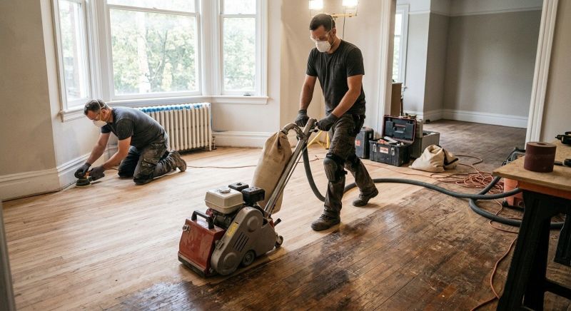 Hardwood Floor Renovation in Hagerstown, MD