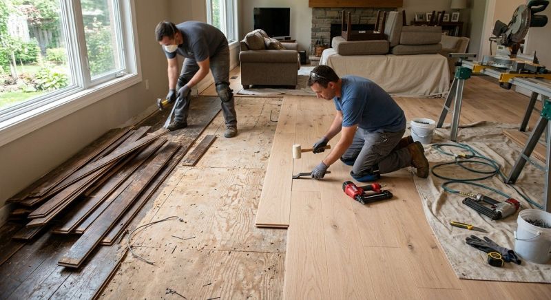 Hardwood Replacement in Cascade, MD
