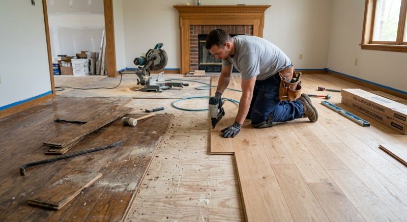 Hardwood Replacement in Jefferson, MD