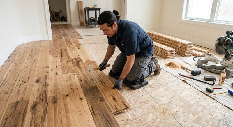 Hickory Floor Installation in Hagerstown, MD