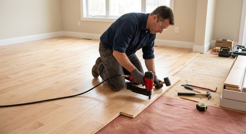 Maple Flooring Installation in Clear Spring, MD