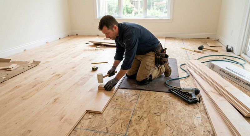 Maple Flooring Installation in Ranson, WV