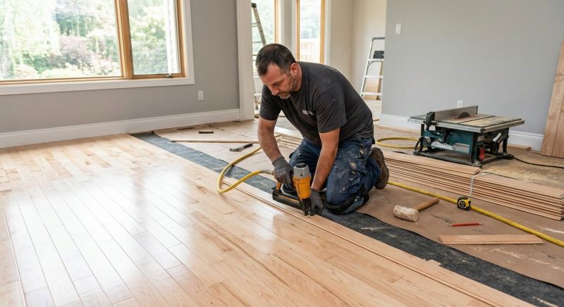 Maple Flooring Installation in Washington County, MD