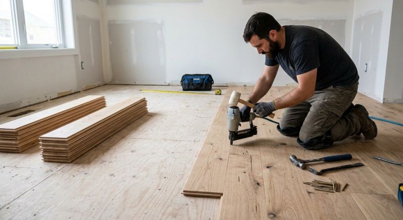 Oak Floor Installation in Clear Spring, MD
