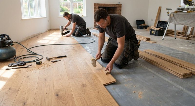 Oak Floor Installation in Clear Spring, MD