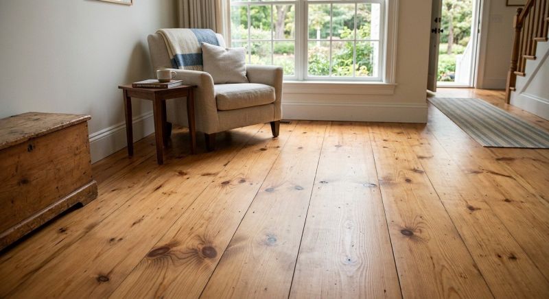 Pine Floor Installation in Hagerstown, MD