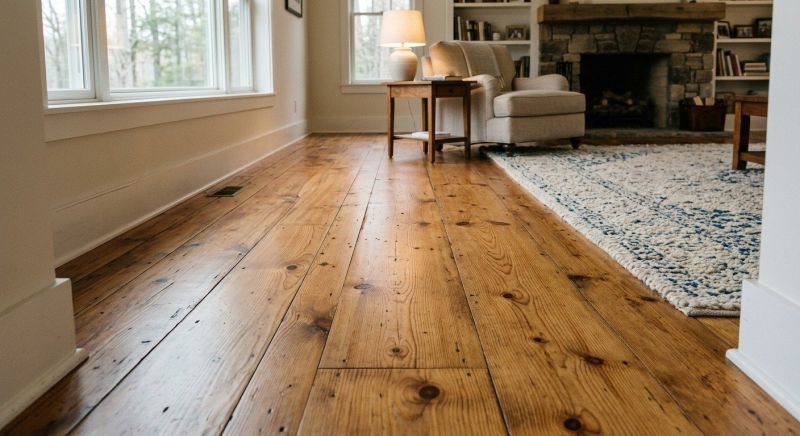 Pine Floor Installation in Hagerstown, MD