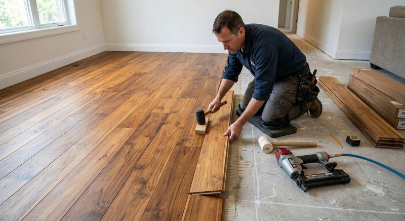 Teak Flooring Installation in Hagerstown, MD