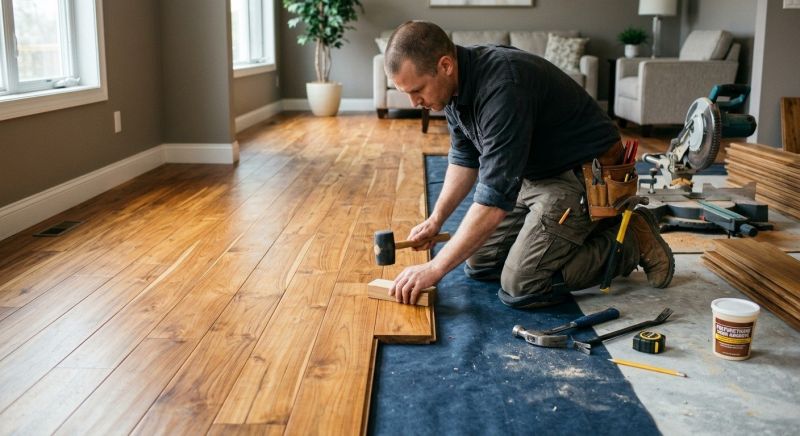 Teak Flooring Installation in Hagerstown, MD