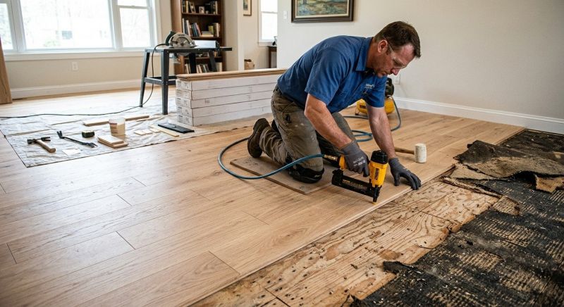 Wood Floor Replacement in Keymar, MD