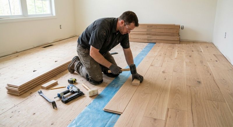 Wood Floor Replacement in Shepherdstown, WV