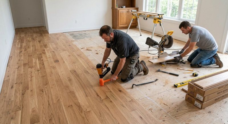 Wood Floor Replacement in Thurmont, MD