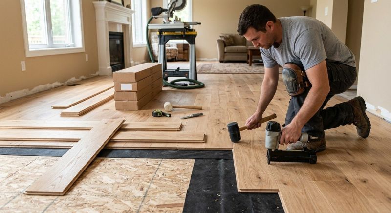 Wood Flooring Installation in Cascade, MD