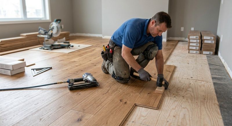 Wood Flooring Installation in Falling Waters, WV