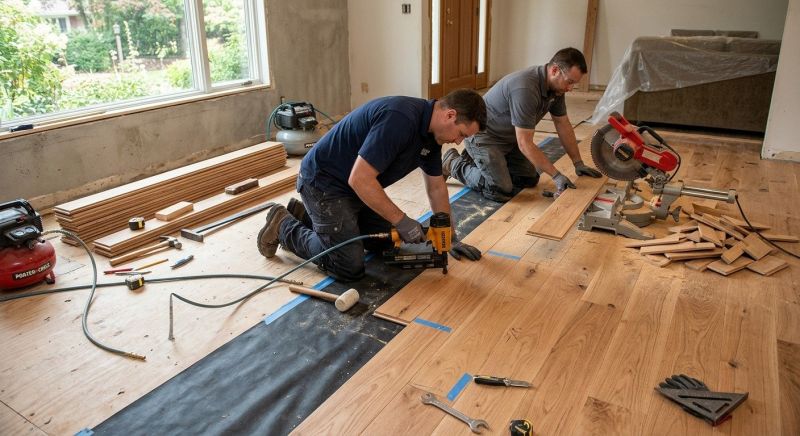 Wood Flooring Installation in Fayetteville, PA