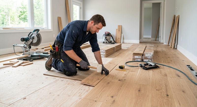 Wood Flooring Installation in Middletown, MD